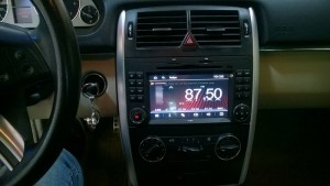 Mercedes B150 navigasyon multimedya cihazı