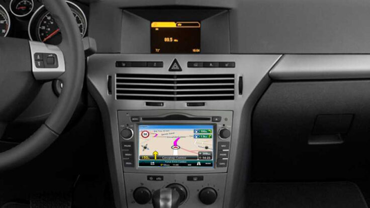 Opel Astra H navigasyon multimedya cihazı