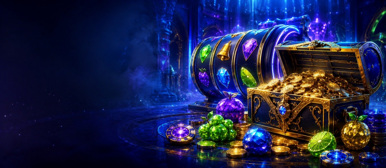 Jackpot festivali için slot makaraları ve altın ödüller